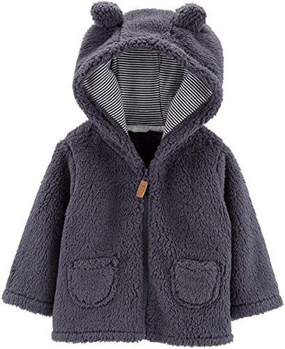 Carters Baby Girls Hooded Jacket 0 belly baby and beyond