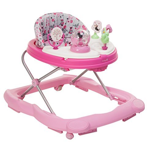 Disney Baby Minnie Mouse Music and Lights Baby Walker with Activity Tray Garden Delight 0 belly baby and beyond