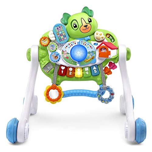LeapFrog Scouts 3 in 1 Get Up and Go Walker Frustration Free Packaging Green 0 belly baby and beyond