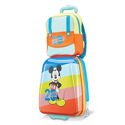 American Tourister Disney Teddy Buddy Luggage with Spinners Mickey 2 Piece Set 0 belly baby and beyond