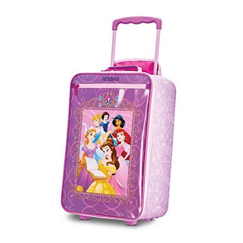 American Tourister Kids Disney Softside Upright LuggageTelescoping Handles Princess 2 18 0 belly baby and beyond