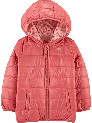 Simple Joys by Carters Toddlers and Baby Girls Puffer Jacket 0 belly baby and beyond