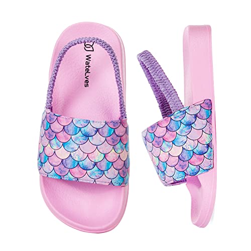 WateLves Toddler Boys Girls Slides Sandals for Swim Beach Kids Water Shoes 0 belly baby and beyond