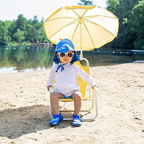 Green Sprouts Baby/toddler Breathable Flap Sun Protection Hat