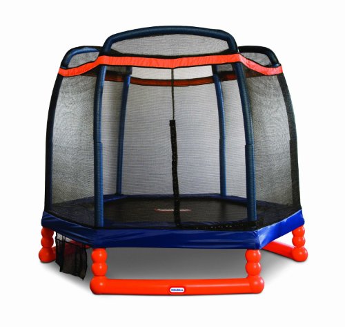 Little Tikes 7 Trampoline Hexagonal Alloy Steel trampoline 0 belly baby and beyond