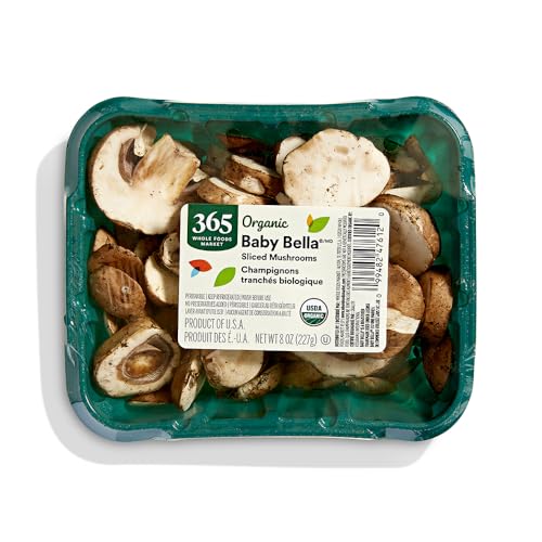 365 By Whole Foods Market Mushroom Baby Bella Sliced Organic 8 Ounce 0 belly baby and beyond