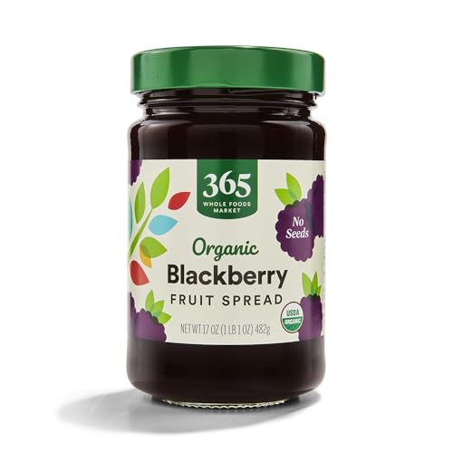 365 by Whole Foods Market Fruit Spread Blackberry Organic 17 Ounce 0 belly baby and beyond