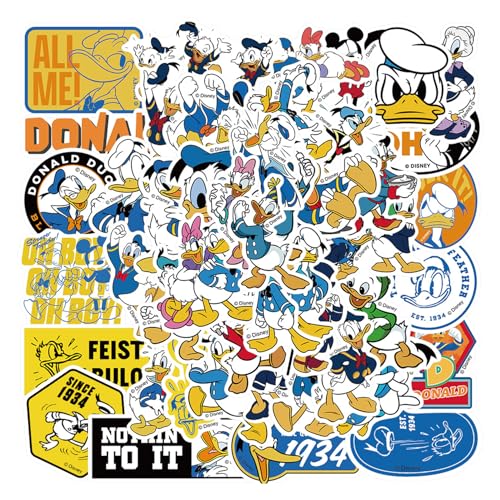 50Pcs Cartoon Disney Donald Duck Themes Waterproof Stickers for Water Bottle Cup Laptop Bike Skateboard Luggage Box Vinyl Graffiti Patches BRJHSL 0 belly baby and beyond