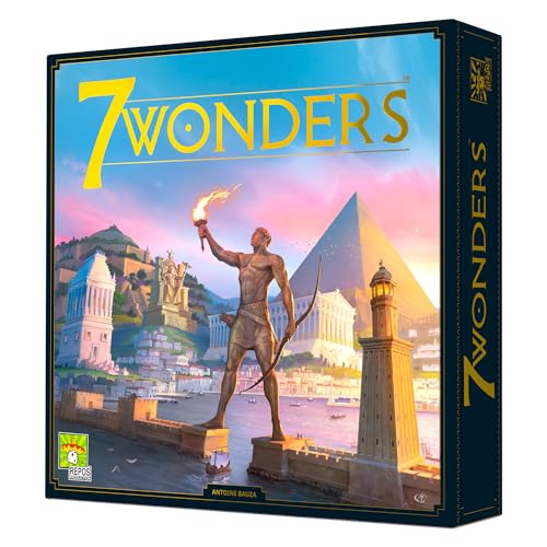 7 Wonders Board Game BASE GAME New Edition for Family Civilization and Strategy Board Game for Adult Game Night 3 7 Players Ages 10 Made by Repos Production 0 belly baby and beyond