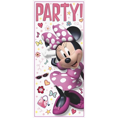 AMSCAN Unique 79251 Disney Iconic Minnie Mouse Door Party Poster 27 X 60 1ct MulticolorBedroom 0 belly baby and beyond