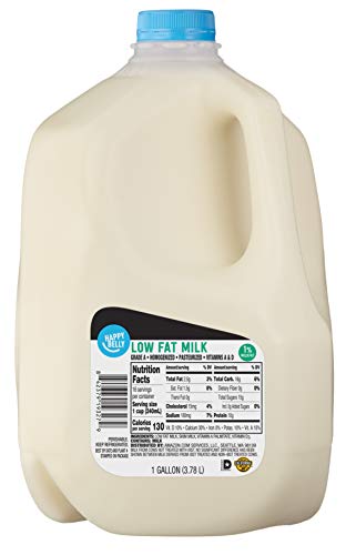 Amazon Brand Happy Belly 1 Milk 1 Gallon 128 fl oz Pack of 1 0 belly baby and beyond