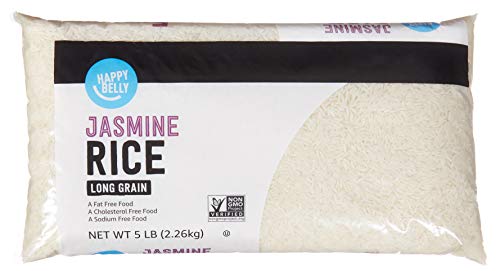 Amazon Brand Happy Belly Jasmine Rice 5 lb 0 belly baby and beyond