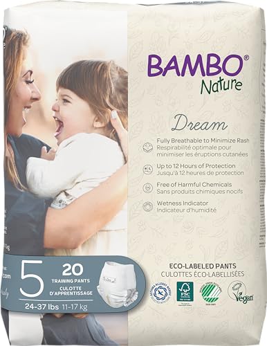 Bambo Nature Premium Training Pants SIZES 4 TO 6 AVAILABLE Size 5 100 Count 0 belly baby and beyond