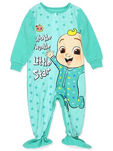 CoComelon Toddler Infant Footed Blanket Sleeper Pajamas 0 belly baby and beyond