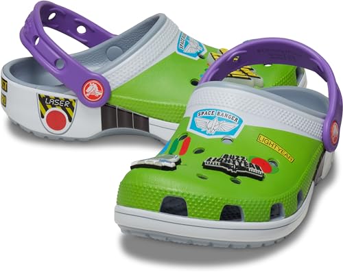 Crocs Unisex Adult Toy Story Buzz Classic Clog T BluGry 0 belly baby and beyond