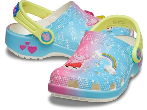 Crocs Unisex Child Classic Peppa Pig Clogs Toddler 0 belly baby and beyond