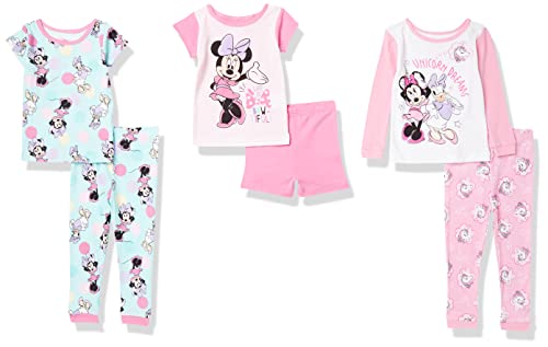 Disney 6 piece Snug fit Cotton Pajama Set Soft Cute for Kids 0 belly baby and beyond