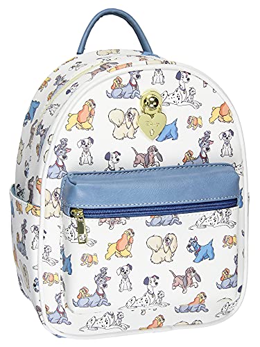 Disney Dogs Saffiano Faux Leather Tote Bag Mini Backpack 0 belly baby and beyond