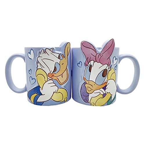 Disney Donald Duck Dizzy Duck Pair Mug Set of 2 Approx 101 fl oz 300 ml SAN4078 0 belly baby and beyond