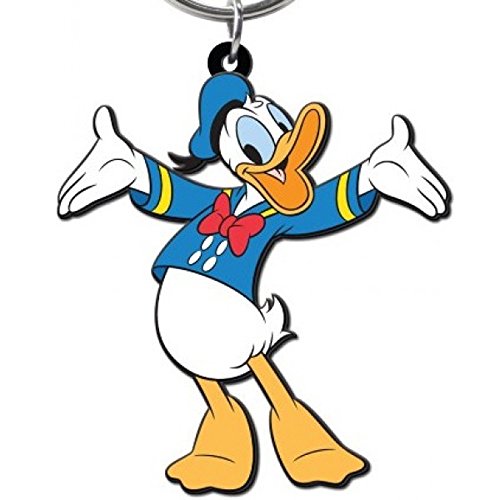 Disney Donald Duck Soft Touch PVC Key Ring One Size Multicolor 0 belly baby and beyond