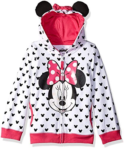 Disney Girls Minnie Hoodie with Bow and Ear 0 belly baby and beyond