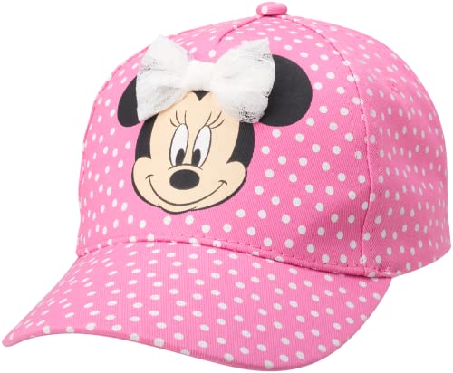 Disney Girls Minnie Mouse Baseball Cap 3D Bow Curved Brim Strap Back Hat 4 7 0 belly baby and beyond