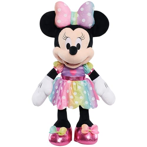 Disney Junior Minnie Mouse Bows A Glow Music and Lights Feature Plush Stuffed Animal Kids Toys for Ages 3 Up Amazon Exclusive by Just Play 0 belly baby and beyond