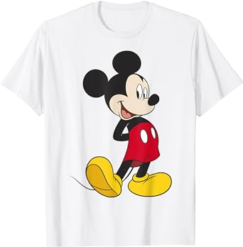 Disney Mickey And Friends Traditional Mickey Mouse Portrait T Shirt 0 belly baby and beyond