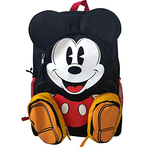 Disney Mickey Mouse Backpack Front Body 16 with 3 Zipper Pockets 0 belly baby and beyond