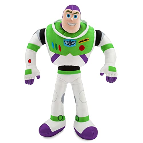 Disney Pixar 17 Inch Buzz Lightyear Plush Toy Iconic Character from Toy Story Perfect for Kids Ages 0 0 belly baby and beyond