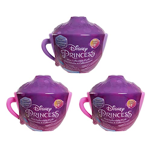 Disney Princess Mini Teacup Capsule Plushie 3 Pack Set Collectible Mini Plushie Styles May Vary Officially Licensed Kids Toys for Ages 3 Up by Just Play 0 belly baby and beyond