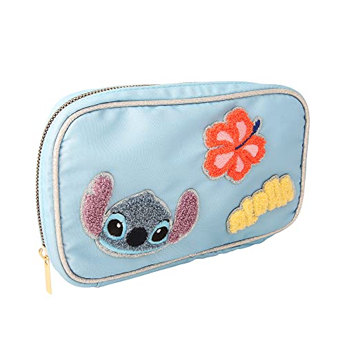 Disney Stitch Nylon Jewelry Holder Organizer with Zip Closure Officially Licensed Jewelry Travel Organizer 0 belly baby and beyond