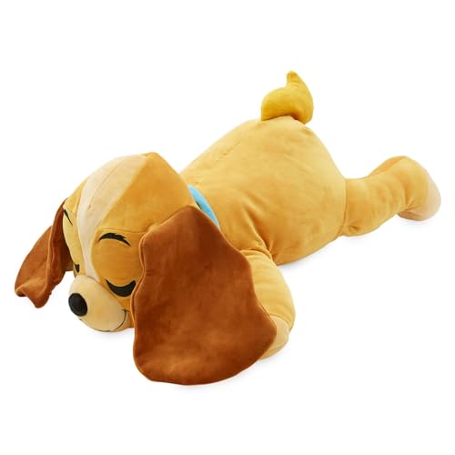 Disney Store Official Lady Cuddleez Plush from Lady and The Tramp 25 Inch Ultra Soft Cozy Toy for Fans Collectors Iconic Canine Companion for All Ages 0 belly baby and beyond