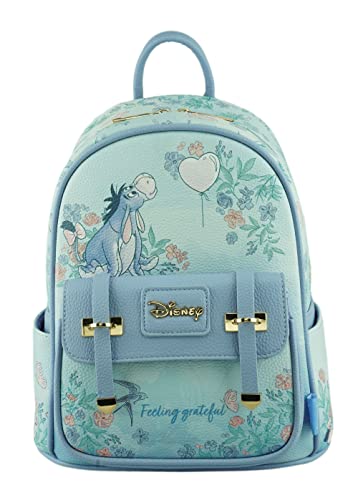 Disney Winnie the Pooh Eeyore 11 Vegan Leather Fashion Mini Backpack 0 belly baby and beyond