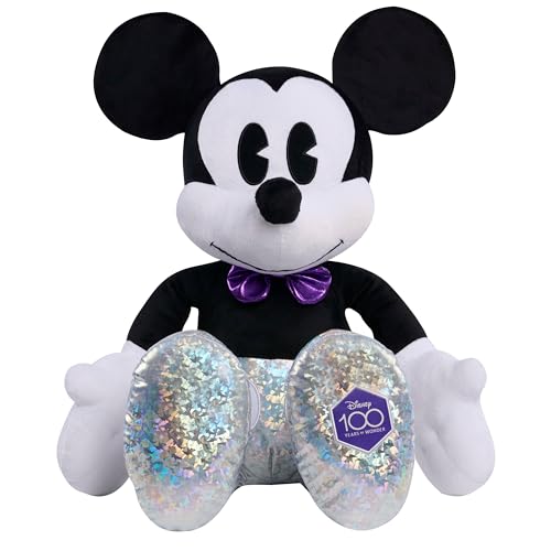 Disney100 Years of Wonder 31 inch Jumbo Plush Stuffed Doll Mickey Once in a Lifetime Exclusive Plush Kids Toys for Ages 2 Up by Just Play 0 belly baby and beyond