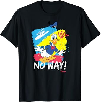 Donald Duck No Way Donald T Shirt 0 belly baby and beyond