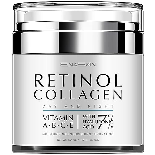 EnaSkin Retinol Cream for Wrinkles Face Collagen Cream for Tightening Skin Anti Aging Facial Moisturizer Day and Night for Women and Men 17 Fl OZ 0 belly baby and beyond