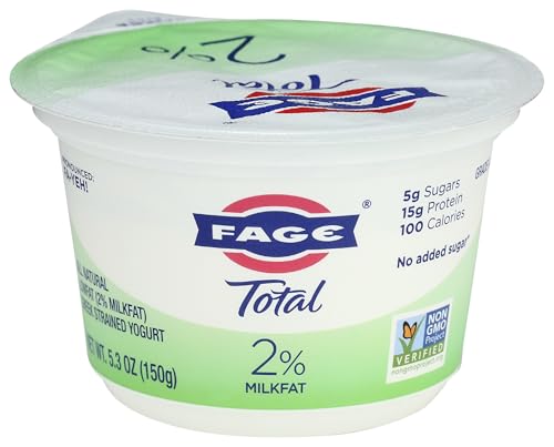 FAGE Total Greek Yogurt 2 Reduced Fat Plain 53 oz 0 belly baby and beyond