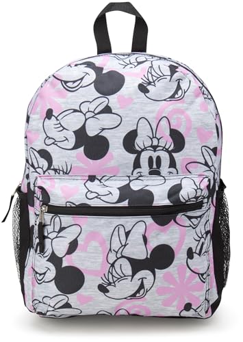 Fast Forward Kids Backpack Disney Minnie Mouse Hello Kitty 16 School Bookbag for Girls Size One Size Minnie PinkBlack 0 belly baby and beyond