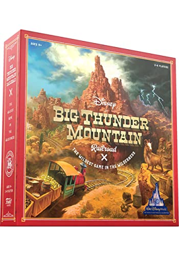 Funko Disney Big Thunder Mountain Railroad Family Board Game Ages 9 and Up 2 4 Players 0 belly baby and beyond