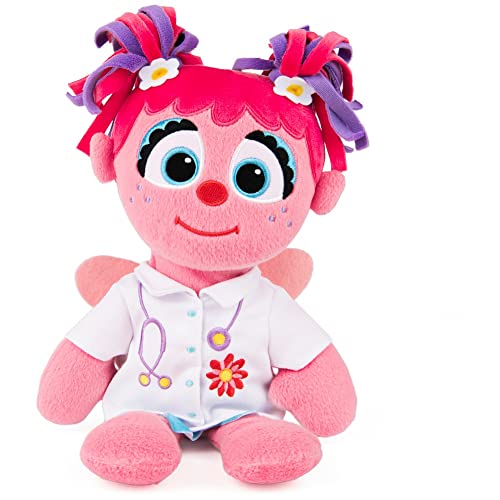 GUND Sesame Street Official Doctor Abby Cadabby Muppet Plush Premium Plush Toy for Ages 1 Up PinkWhite 13 0 belly baby and beyond