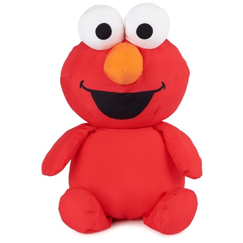 GUND Sesame Street Official Elmo Muppet Plush Premium Nylon Plush Toy for Ages 1 Up Red 7 0 belly baby and beyond