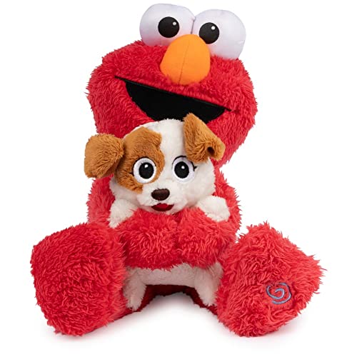 GUND Sesame Street Official Furry Friends Forever Dance Play Elmo and Tango Animated Plush Plush Sensory Toy for Ages 1 Up RedCream 13 0 belly baby and beyond