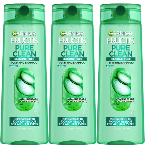 Garnier Fructis Pure Clean Purifying Shampoo Silicone Free 125 Fl Oz 3 Count Packaging May Vary 0 belly baby and beyond