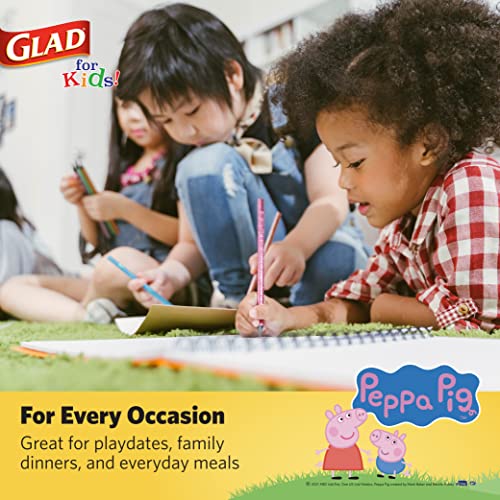 Glad for Kids 9 oz Peppa Pig I Can Be Anything Paper Cups 20 Ct Disposable Paper Cups with Peppa Pig Characters Paper Cups for Kids for Everyday Use 0 3 belly baby and beyond