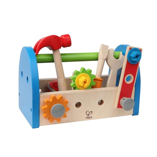 Hape Fix It Kids Wooden Tool Box and Accessory Play Set 0 belly baby and beyond