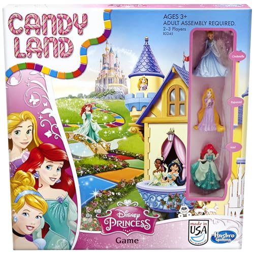 Hasbro Gaming Candy Land Disney Princess Edition Board Game Preschool Games for 2 to 3 Players Family Games for Kids Ages 3 and Up Amazon Exclusive 0 belly baby and beyond