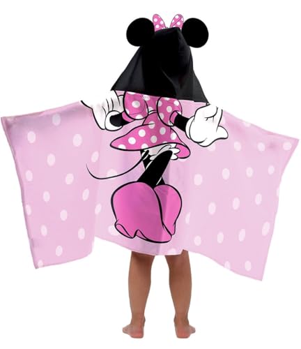 Jay Franco Disney Minnie Mouse Hooded Bath Towel Measures 22 x 51 Inches Soft Cozy Kids Cotton PoolBeach Towel 0 belly baby and beyond