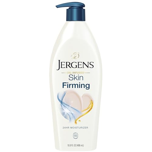 Jergens Skin Firming Body Lotion for Dry to Extra Dry Skin Skin Tightening Cream with Collagen and Elastin Hydralucence Blend Formula 168 oz 0 belly baby and beyond