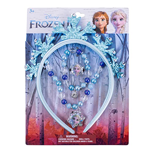 LUV HER Frozen Princess Dress Up Accessory Set Jewelry Set Princess Elsa Tiara Set Giftable Box Birthday Gifts For Girls Holidays Gift Girl Toys Dress Up Kit Ages 3 0 belly baby and beyond